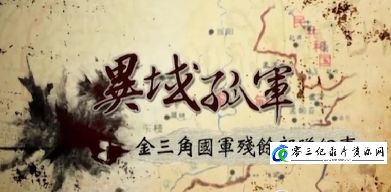 异域孤军·金三角国军残余部队纪事的海报