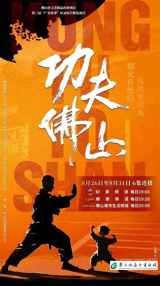 功夫佛山的海报